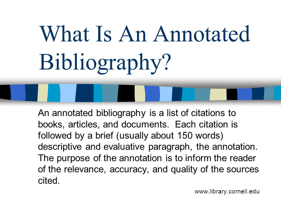 annotated bibliography template apa 6th edition